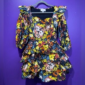 Floral Cleobella ruffle Dress